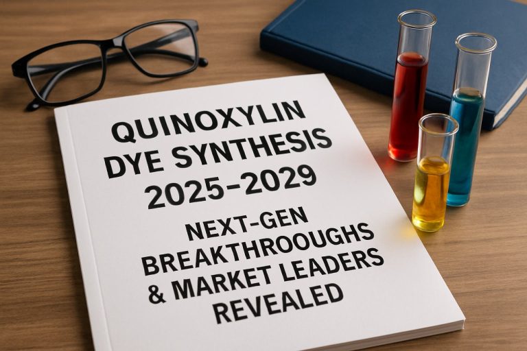 Quinoxylin Verf Synthese 2025–2029: Doorbraken van de Volgende Generatie & Markleiders Onthuld
